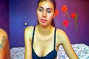 Slender And Sexy Brunette Teen Likes To Be Smacked And Fucked