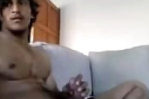 090 Indian Guy Shows Ass And Jerks Off Big Cock
